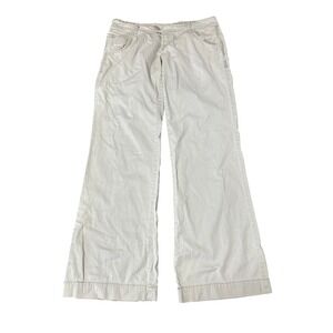 BKE Casuals Serena Women's 29 Khaki Beige Wide Leg Trousers Pants Mid Rise